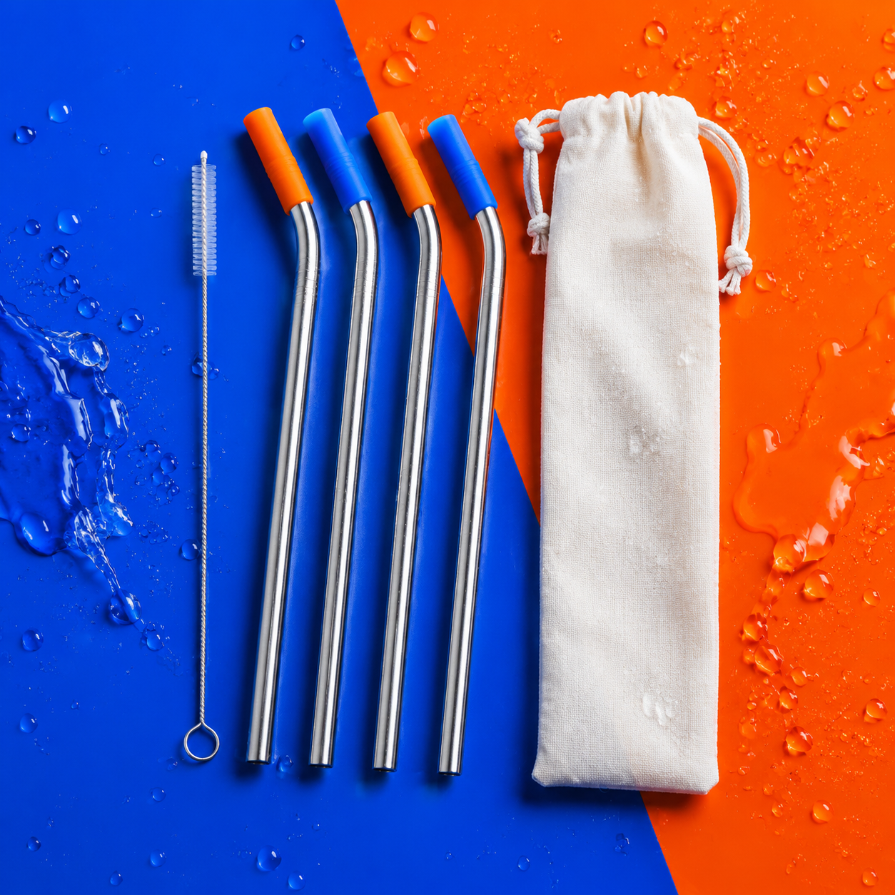 Reusable Straw & Brush Kit